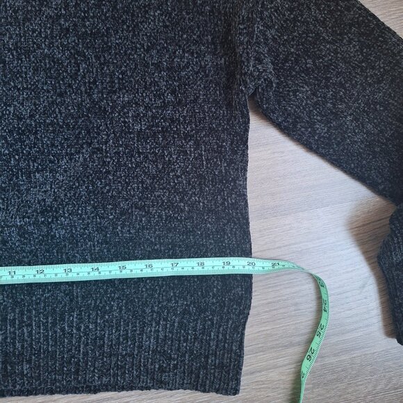 Black Chenille Sweater - Picture 4 of 5